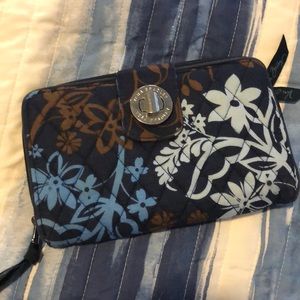Used Vera Bradley large clutch wallet.